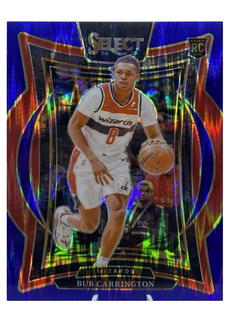 2024-25 Panini Select Base Set Bub Carrington #81 card