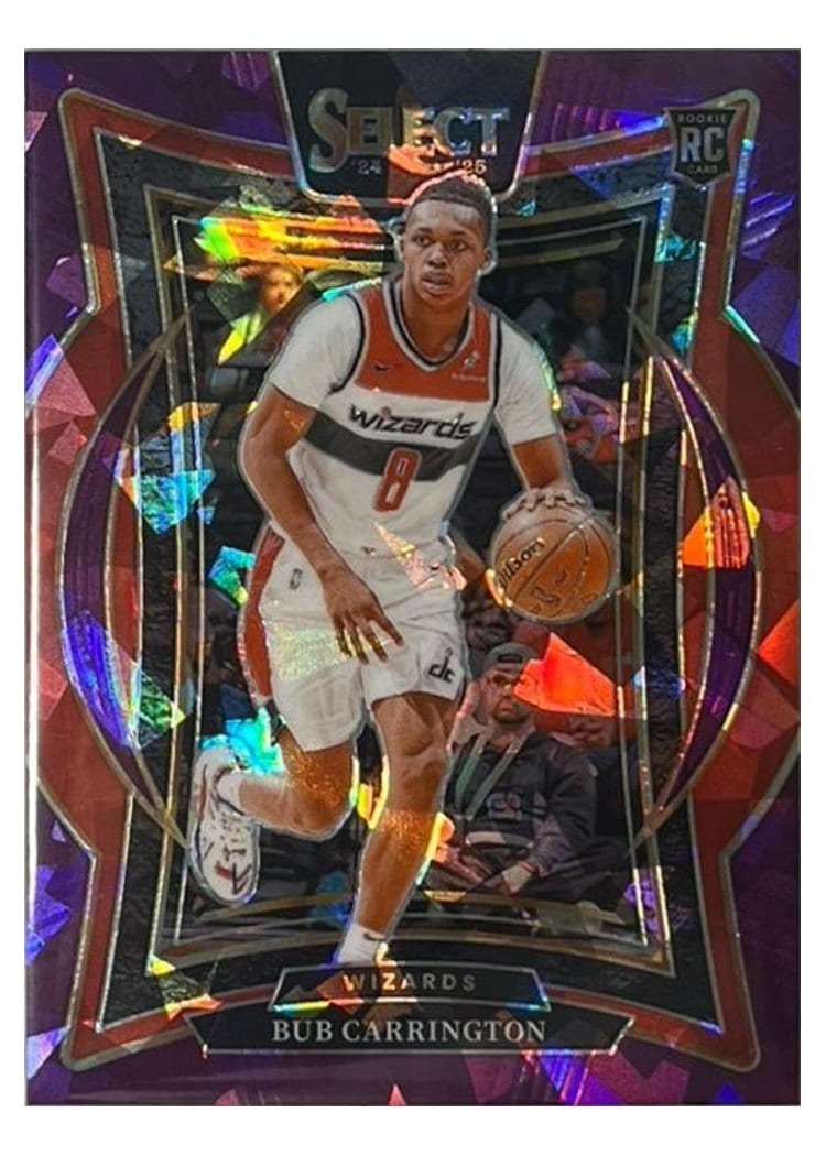 2024-25 Panini Select Base Set Bub Carrington #81 card