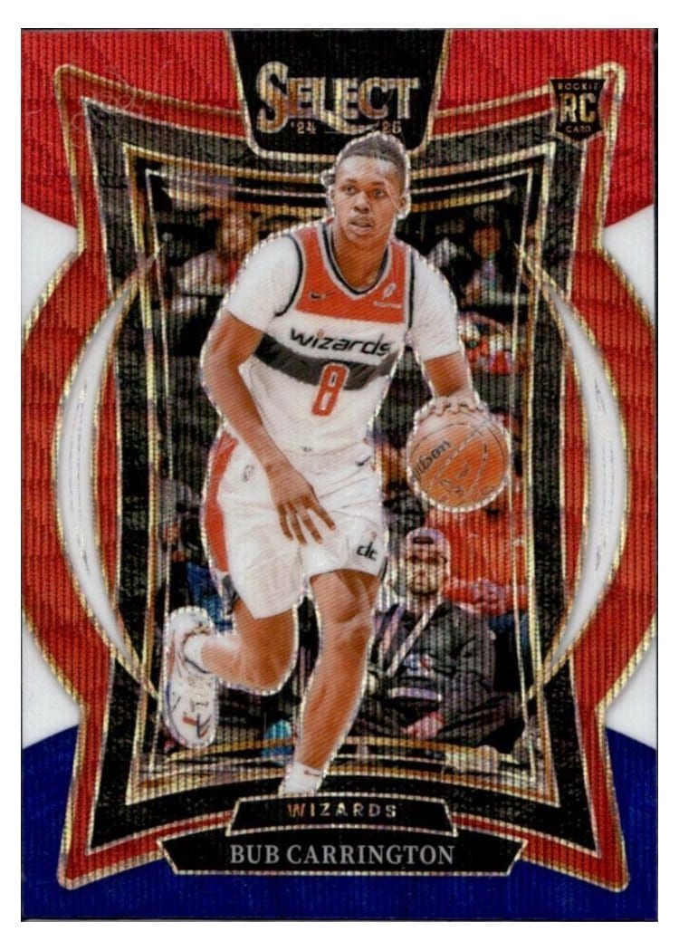 2024-25 Panini Select Base Set Bub Carrington #81 card