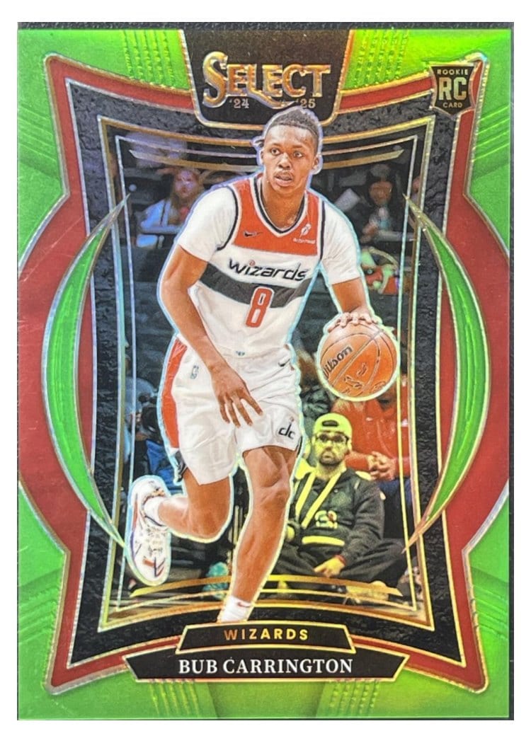 2024-25 Panini Select Base Set Bub Carrington #81 card