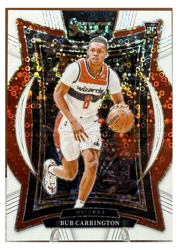 2024-25 Panini Select Base Set Bub Carrington #81 card