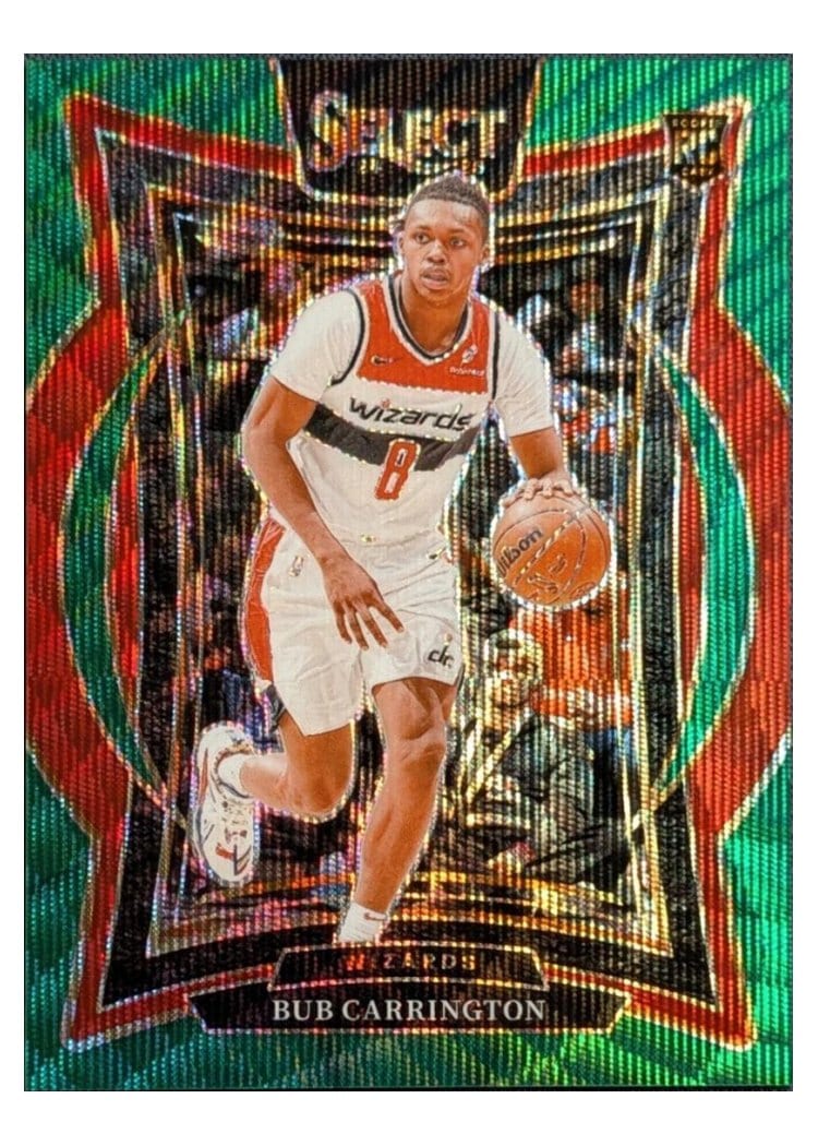 2024-25 Panini Select Base Set Bub Carrington #81 card