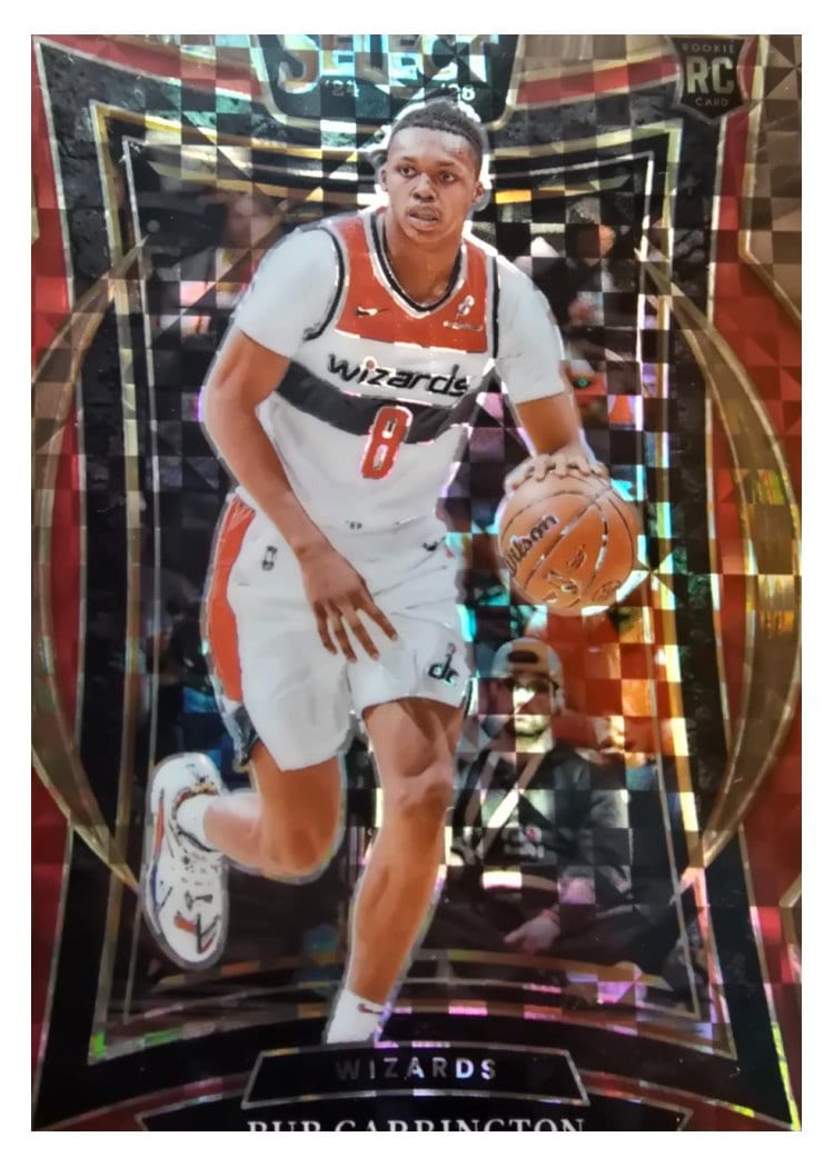 2024-25 Panini Select Base Set Bub Carrington #81 card