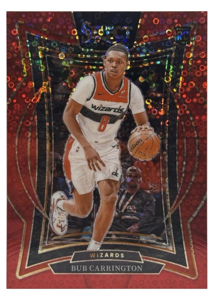2024-25 Panini Select Base Set Bub Carrington #81 card