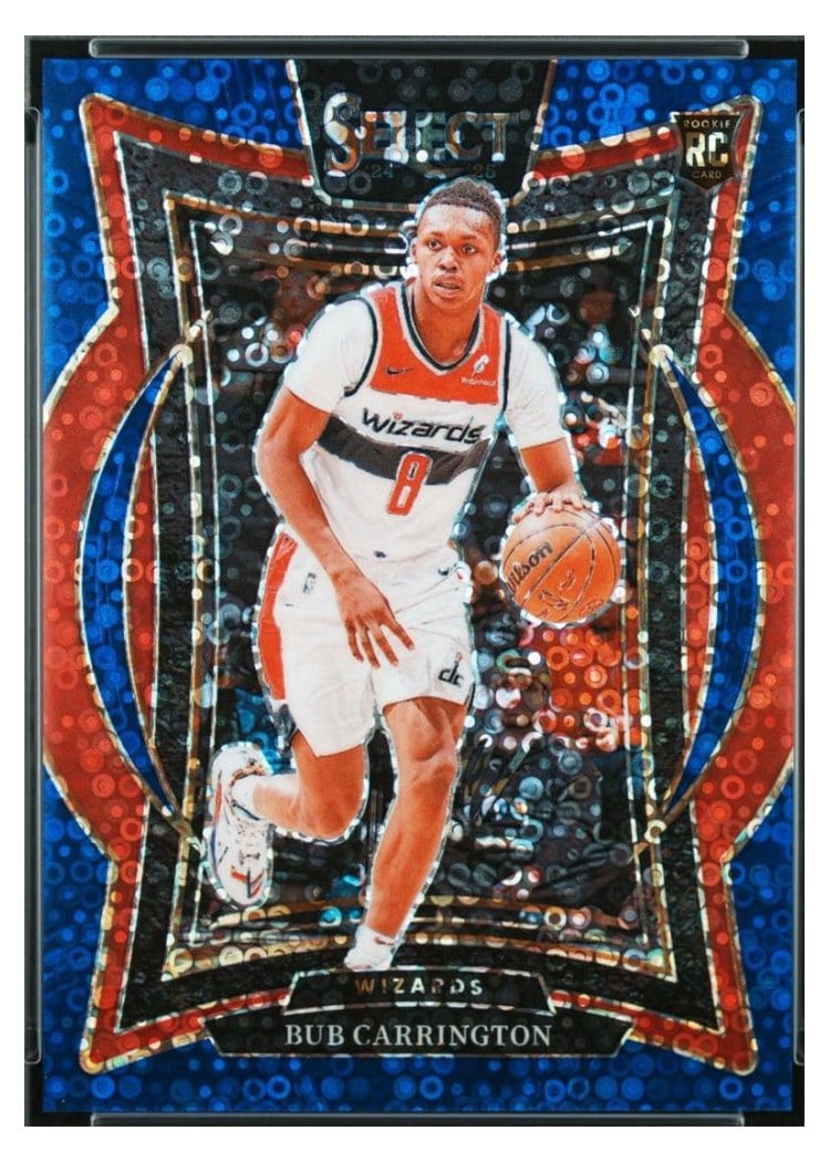 2024-25 Panini Select Base Set Bub Carrington #81 card
