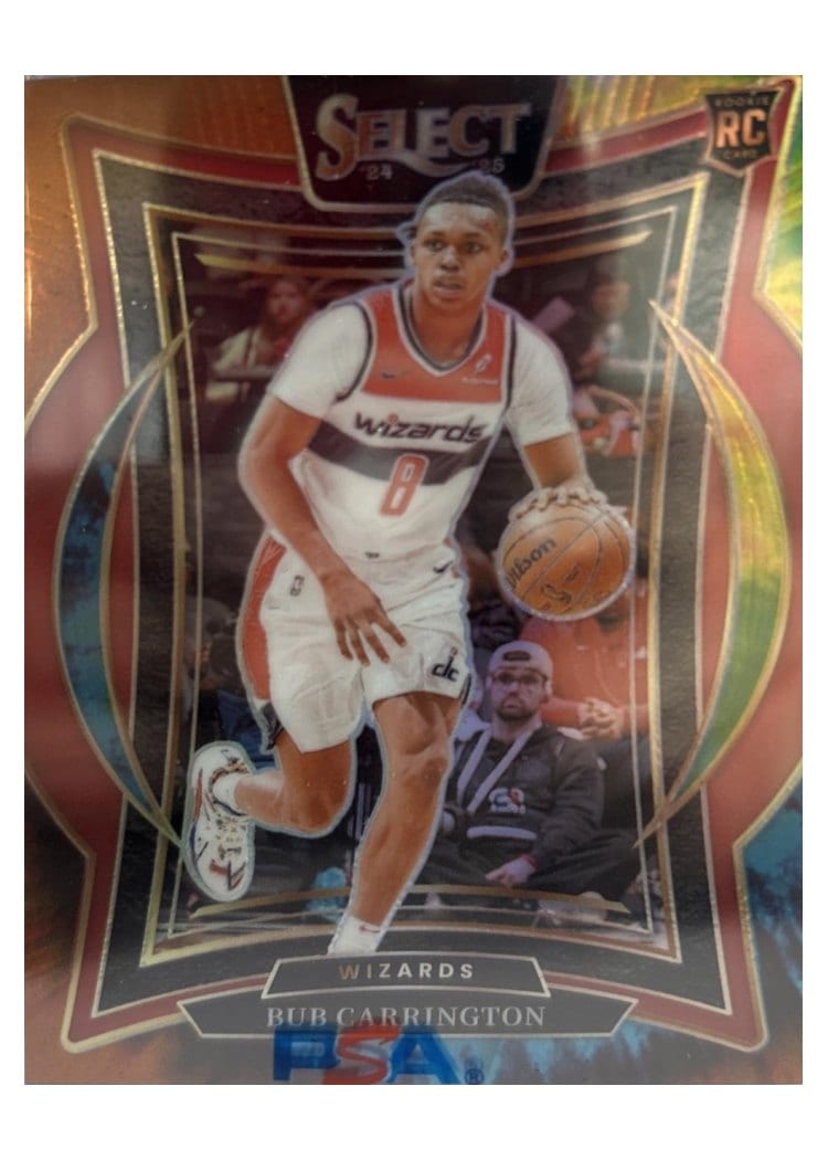 2024-25 Panini Select Base Set Bub Carrington #81 card