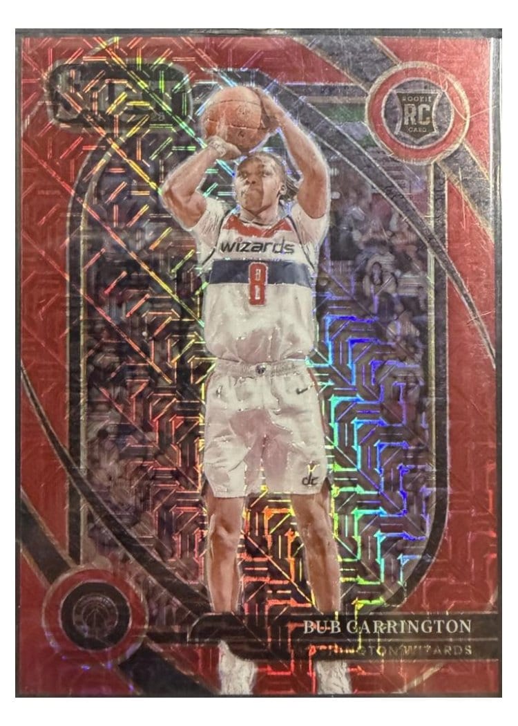 2024-25 Panini Select Base Set Bub Carrington #81 card