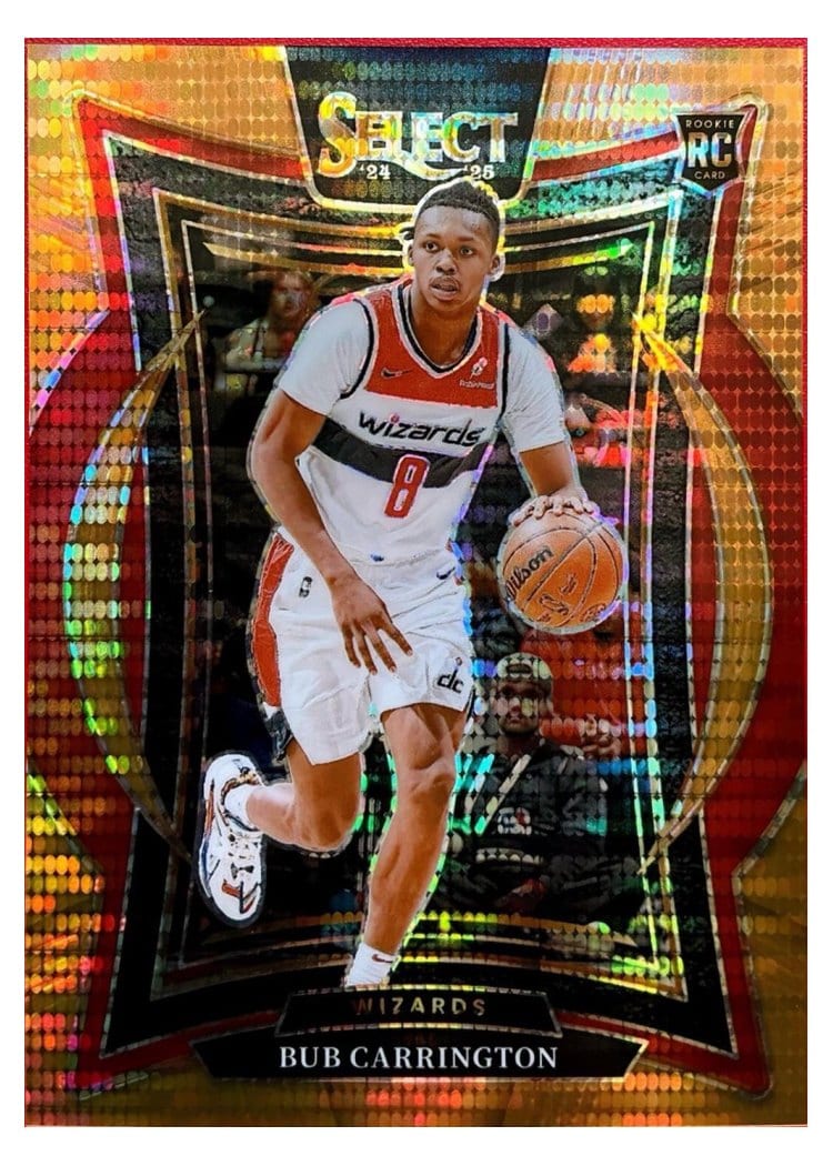2024-25 Panini Select Base Set Bub Carrington #81 card