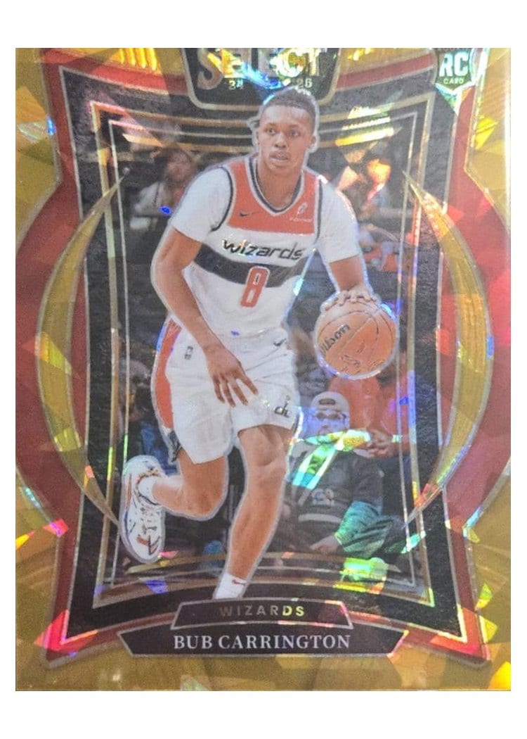 2024-25 Panini Select Base Set Bub Carrington #81 card