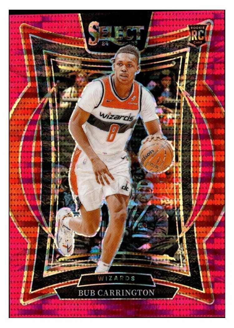 2024-25 Panini Select Base Set Bub Carrington #81 card