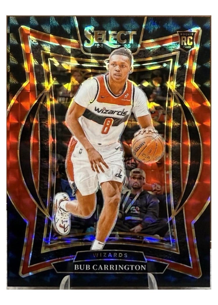 2024-25 Panini Select Base Set Bub Carrington #81 card