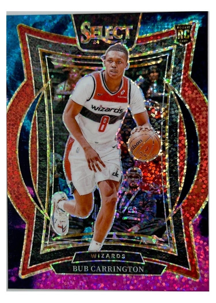 2024-25 Panini Select Base Set Bub Carrington #81 card
