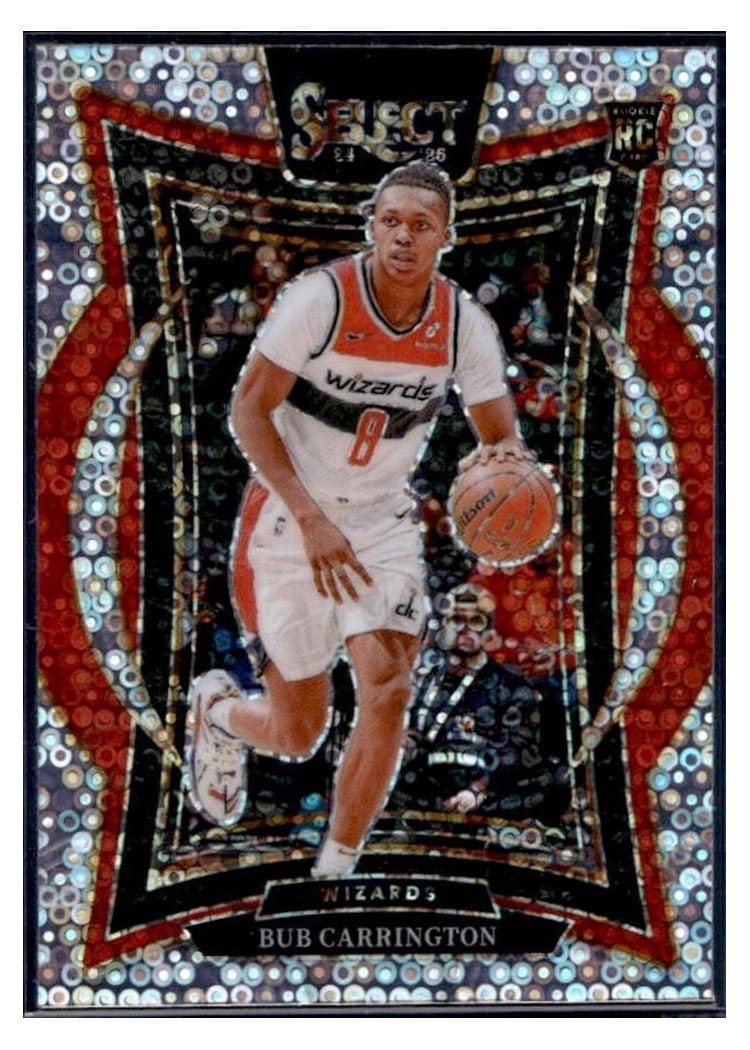2024-25 Panini Select Base Set Bub Carrington #81 card