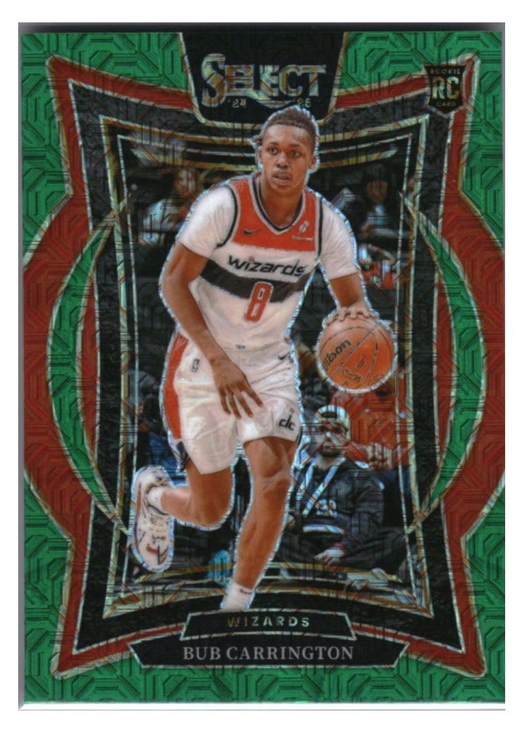 2024-25 Panini Select Base Set Bub Carrington #81 card
