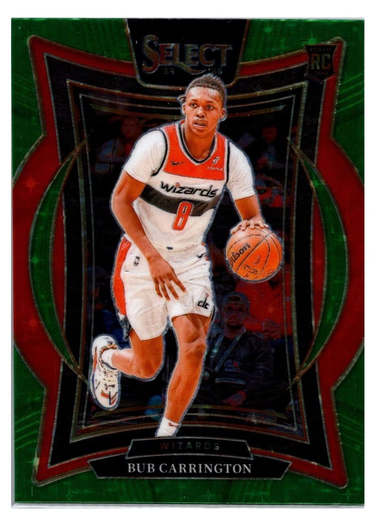 2024-25 Panini Select Base Set Bub Carrington #81 card