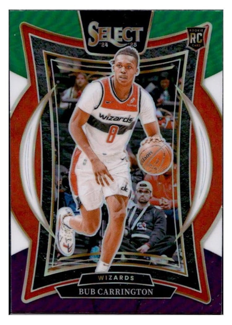 2024-25 Panini Select Base Set Bub Carrington #81 card