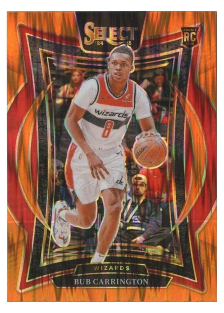 2024-25 Panini Select Base Set Bub Carrington #81 card