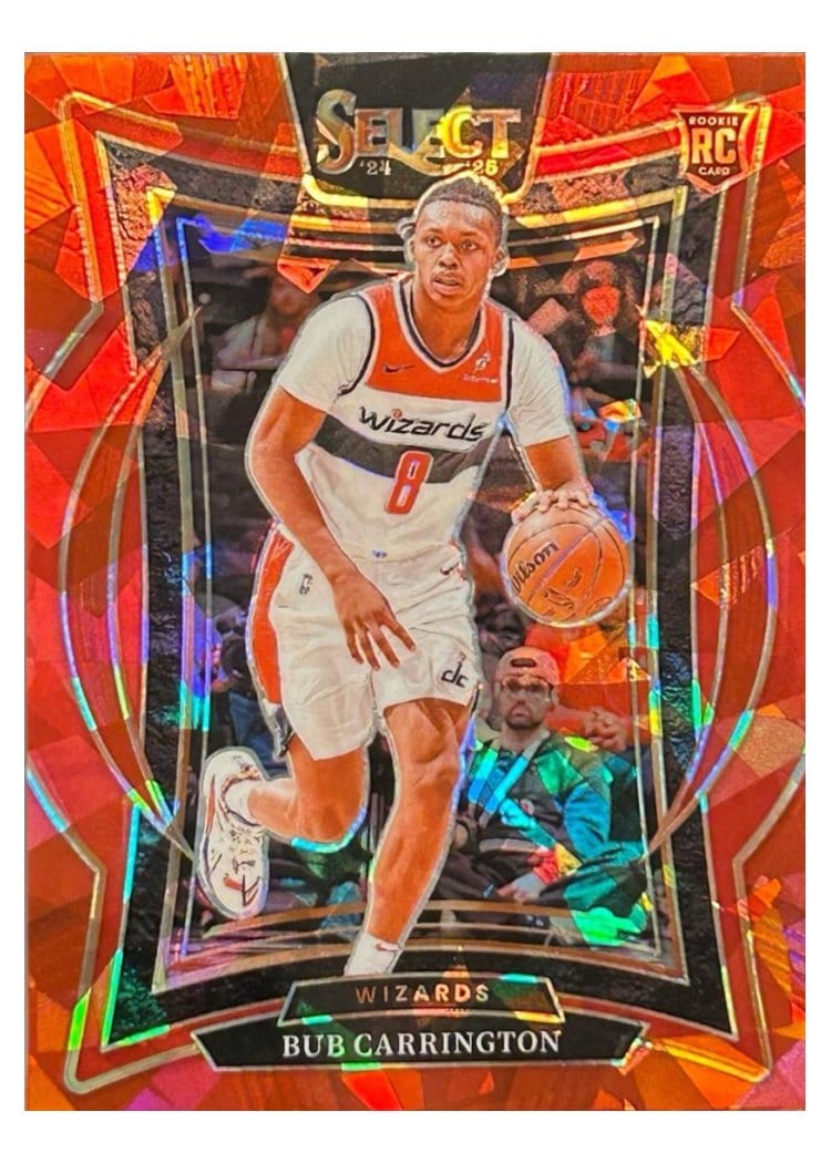 2024-25 Panini Select Base Set Bub Carrington #81 card