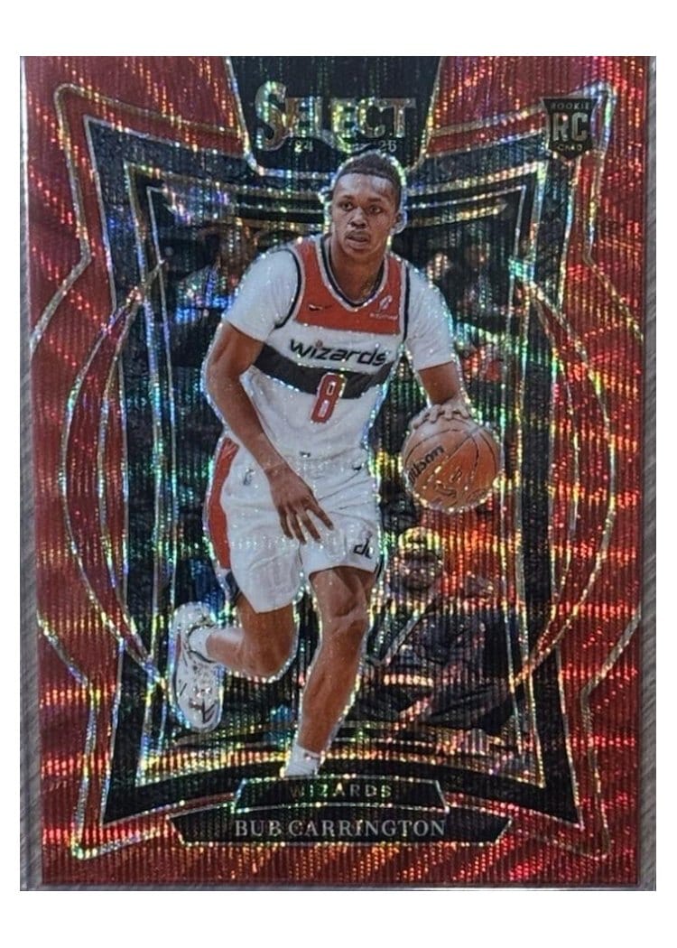 2024-25 Panini Select Base Set Bub Carrington #81 card