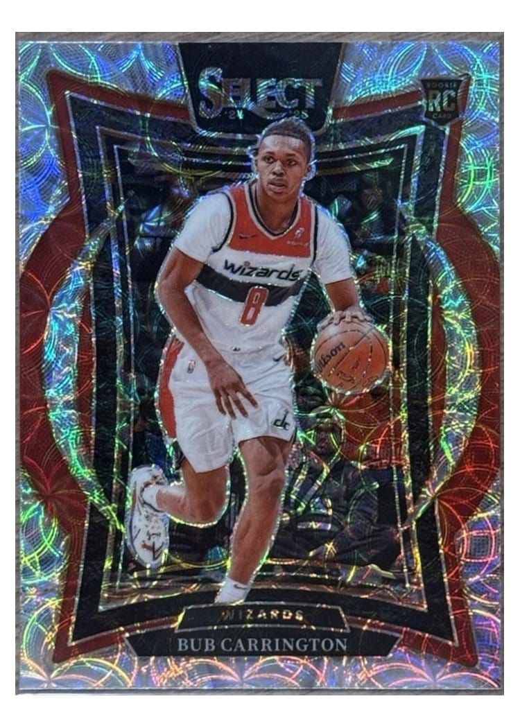 2024-25 Panini Select Base Set Bub Carrington #81 card