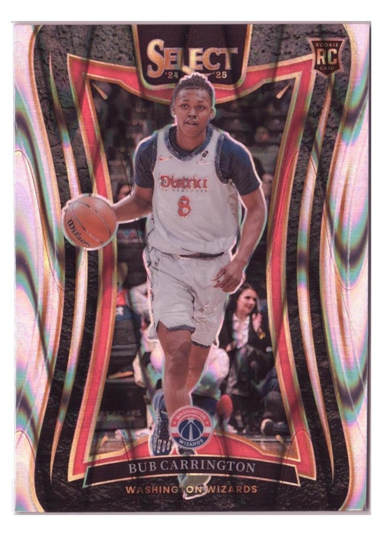 2024-25 Panini Select Base Set Bub Carrington #81 card