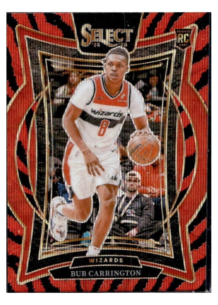 2024-25 Panini Select Base Set Bub Carrington #81 card