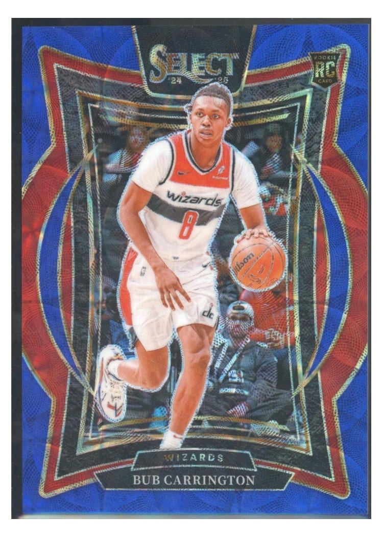 2024-25 Panini Select Base Set Bub Carrington #81 card