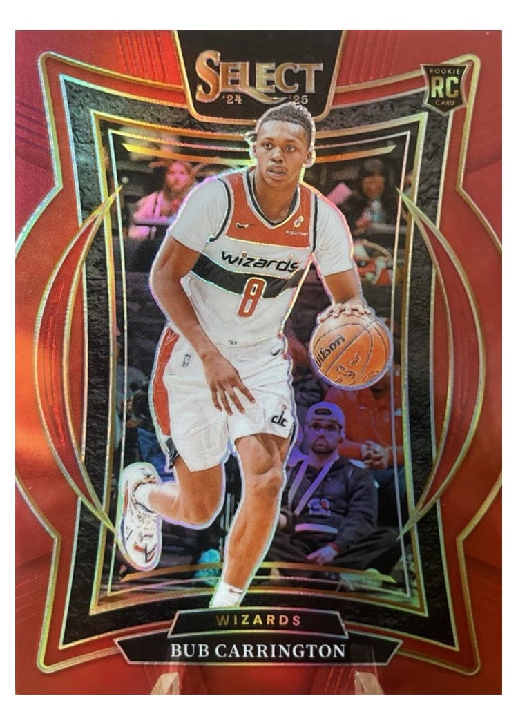 2024-25 Panini Select Base Set Bub Carrington #81 card