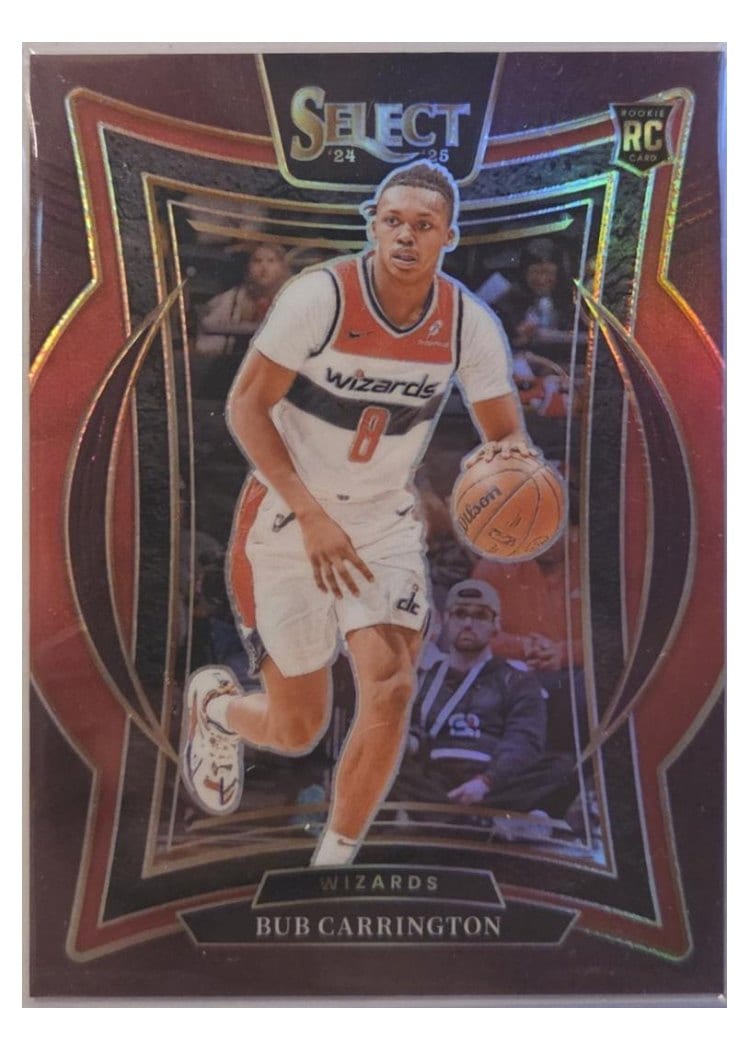 2024-25 Panini Select Base Set Bub Carrington #81 card