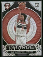 Bub Carrington 2024-25 Panini Totally Certified On Target card