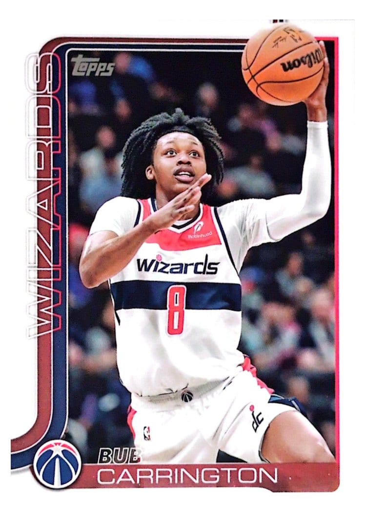 2025-26 Topps Base Set Bub Carrington #97 card
