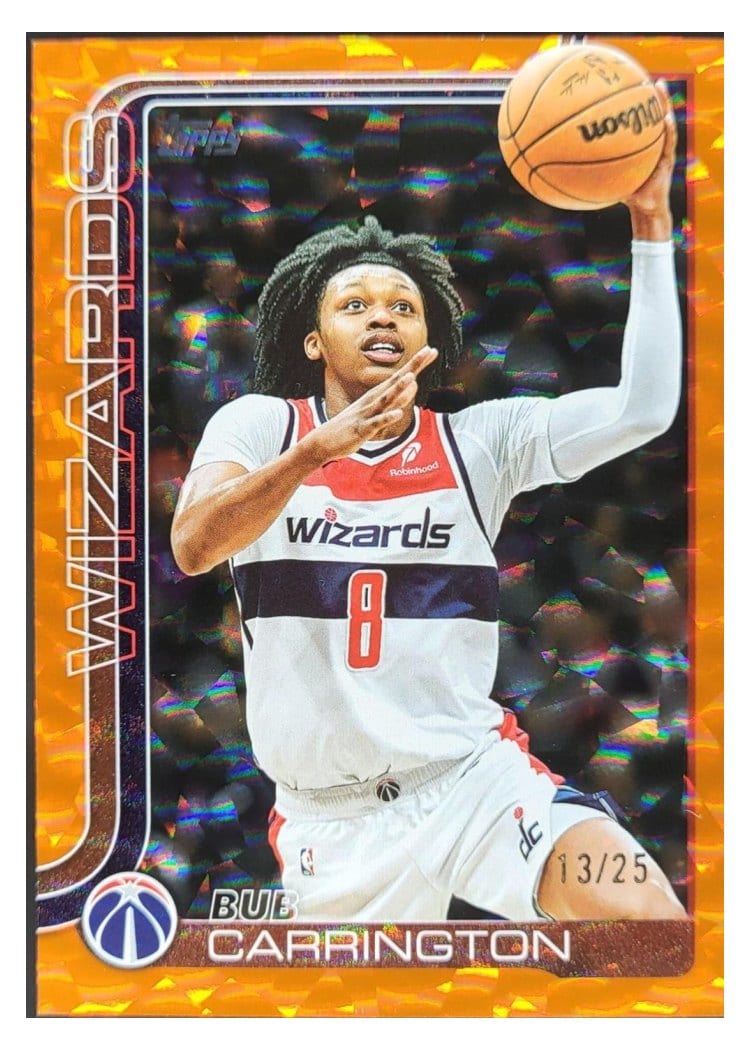 2025-26 Topps Base Set Bub Carrington #97 card