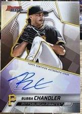 2025 Bowman's Best Best of 2025 Autographs Bubba Chandler #B25-BC card