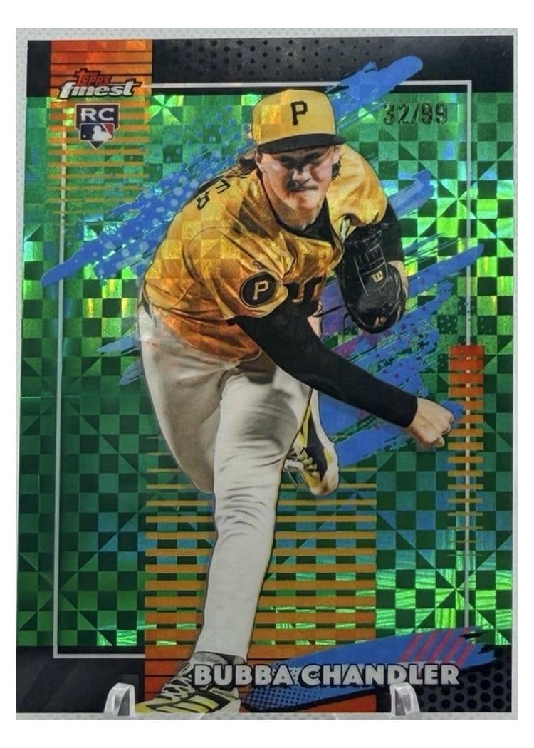 2026 Topps Finest Bubba Chandler #182 card