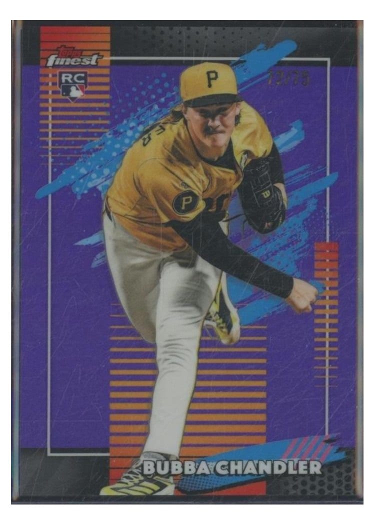 2026 Topps Finest Bubba Chandler #182 card