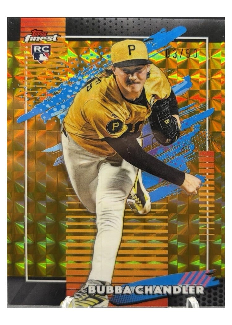 2026 Topps Finest Bubba Chandler #182 card
