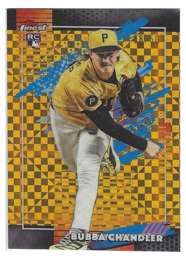 2026 Topps Finest Bubba Chandler #182 card