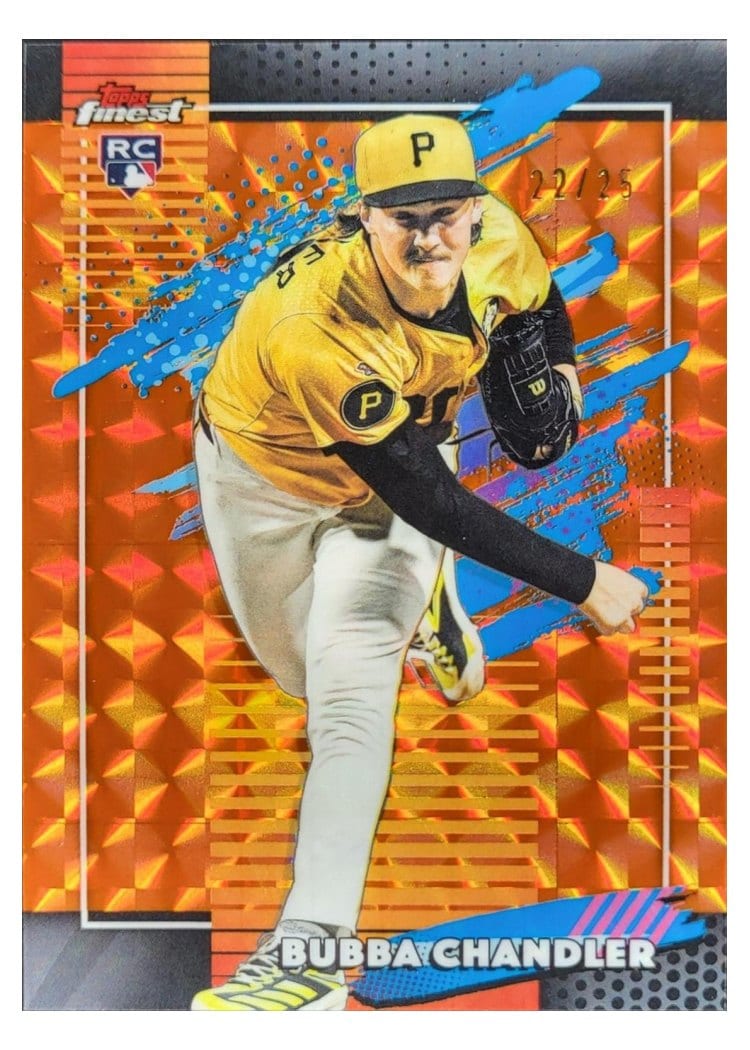2026 Topps Finest Bubba Chandler #182 card