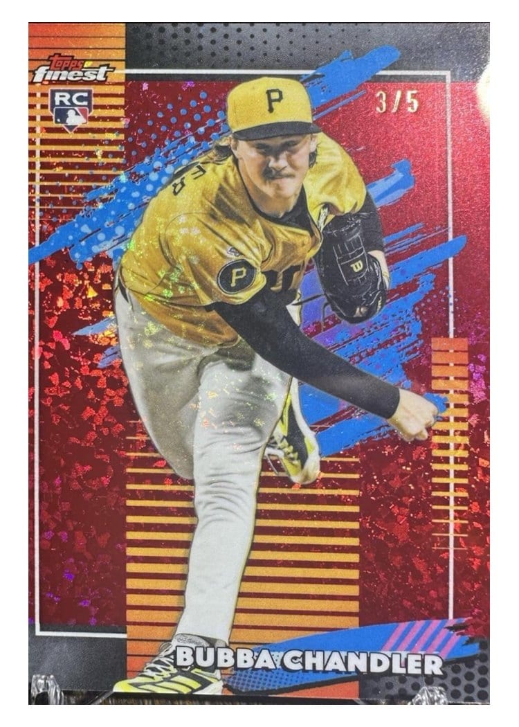 2026 Topps Finest Bubba Chandler #182 card