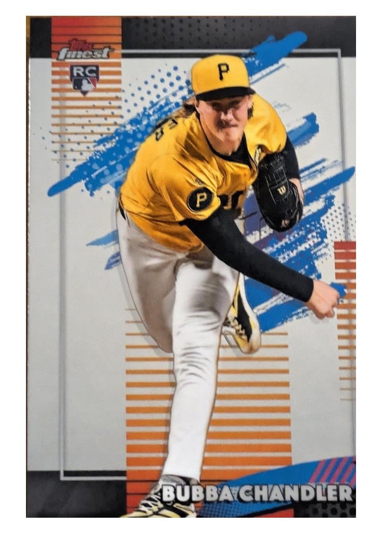 2026 Topps Finest Bubba Chandler #182 card