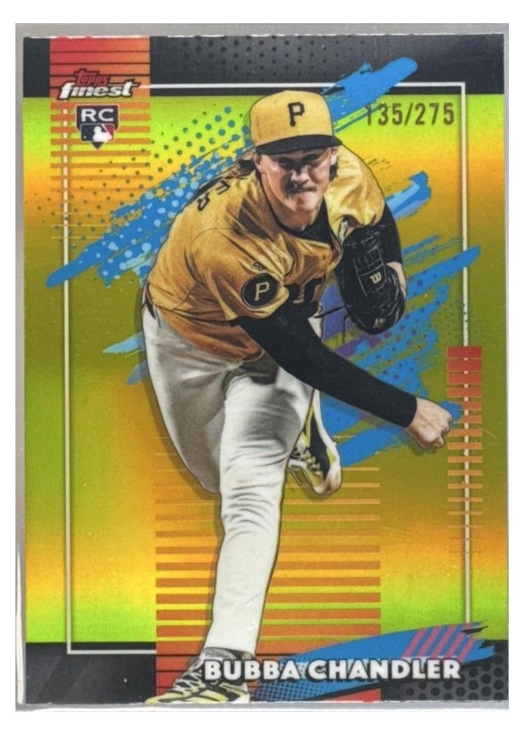 2026 Topps Finest Bubba Chandler #182 card