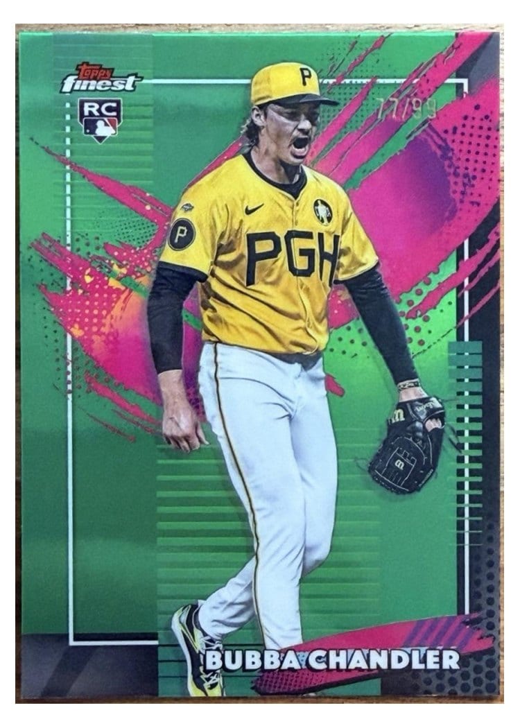 2026 Topps Finest Bubba Chandler #272 card