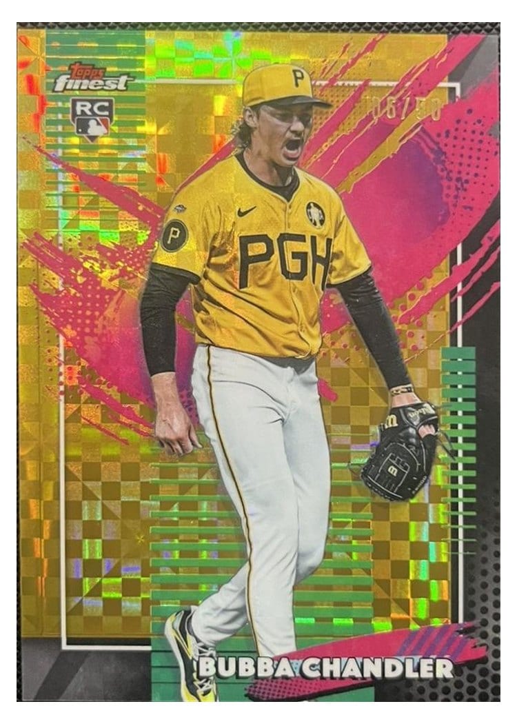 2026 Topps Finest Bubba Chandler #272 card
