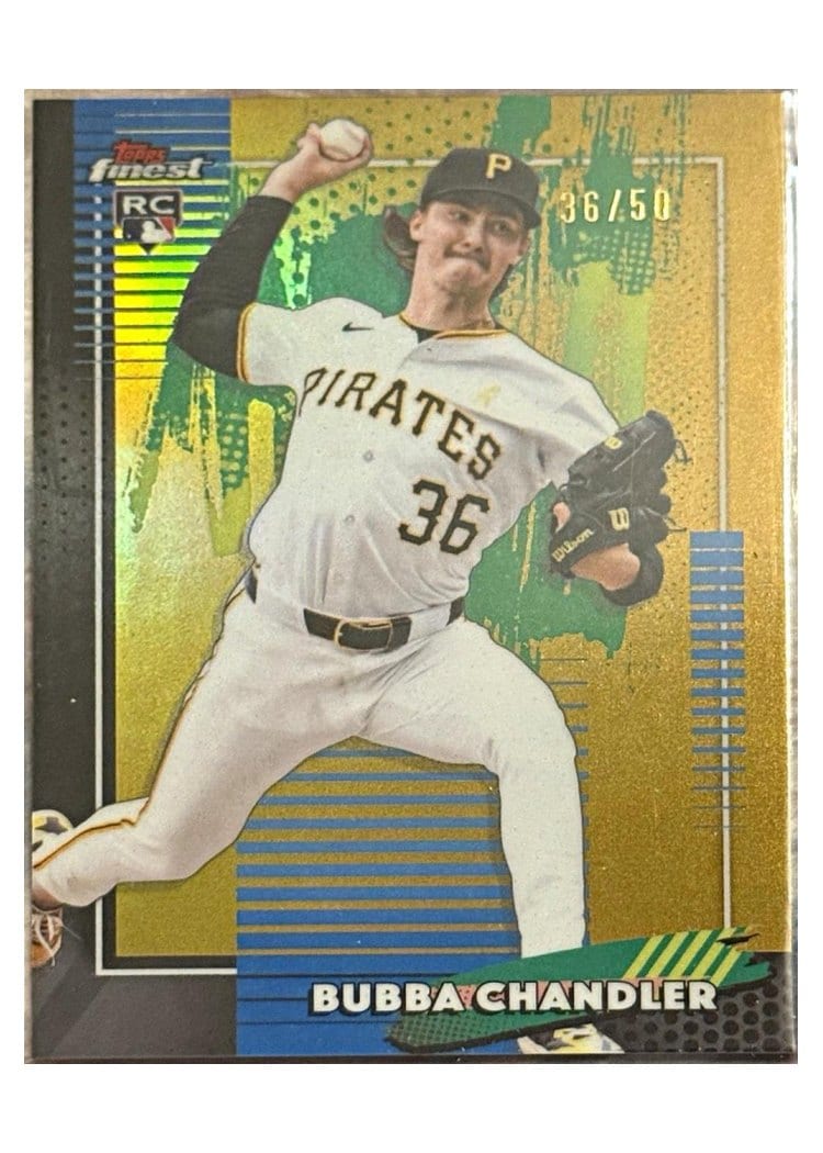 2026 Topps Finest Bubba Chandler #90 card