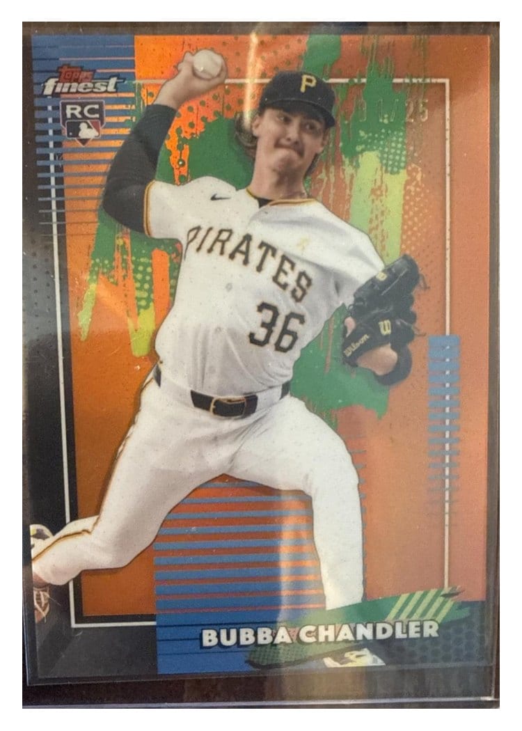 2026 Topps Finest Bubba Chandler #90 card