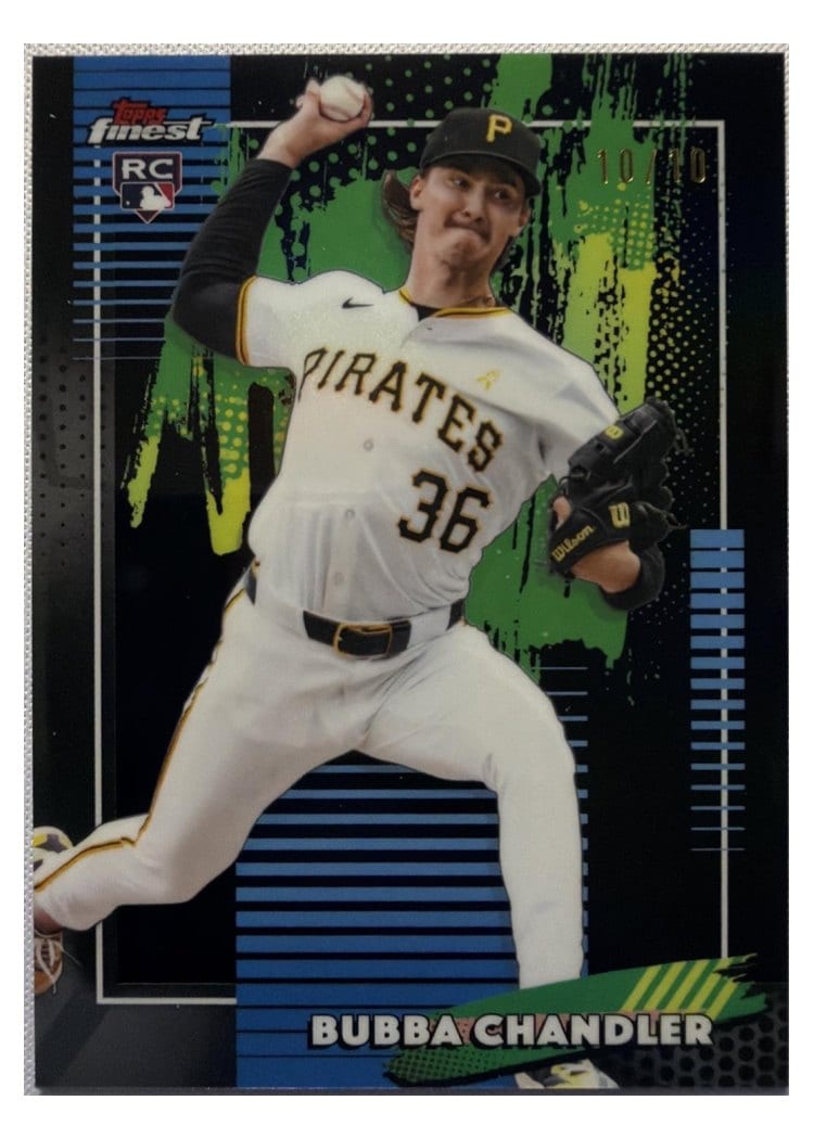 2026 Topps Finest Bubba Chandler #90 card