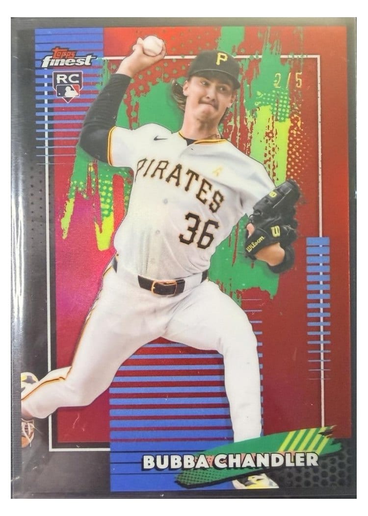 2026 Topps Finest Bubba Chandler #90 card