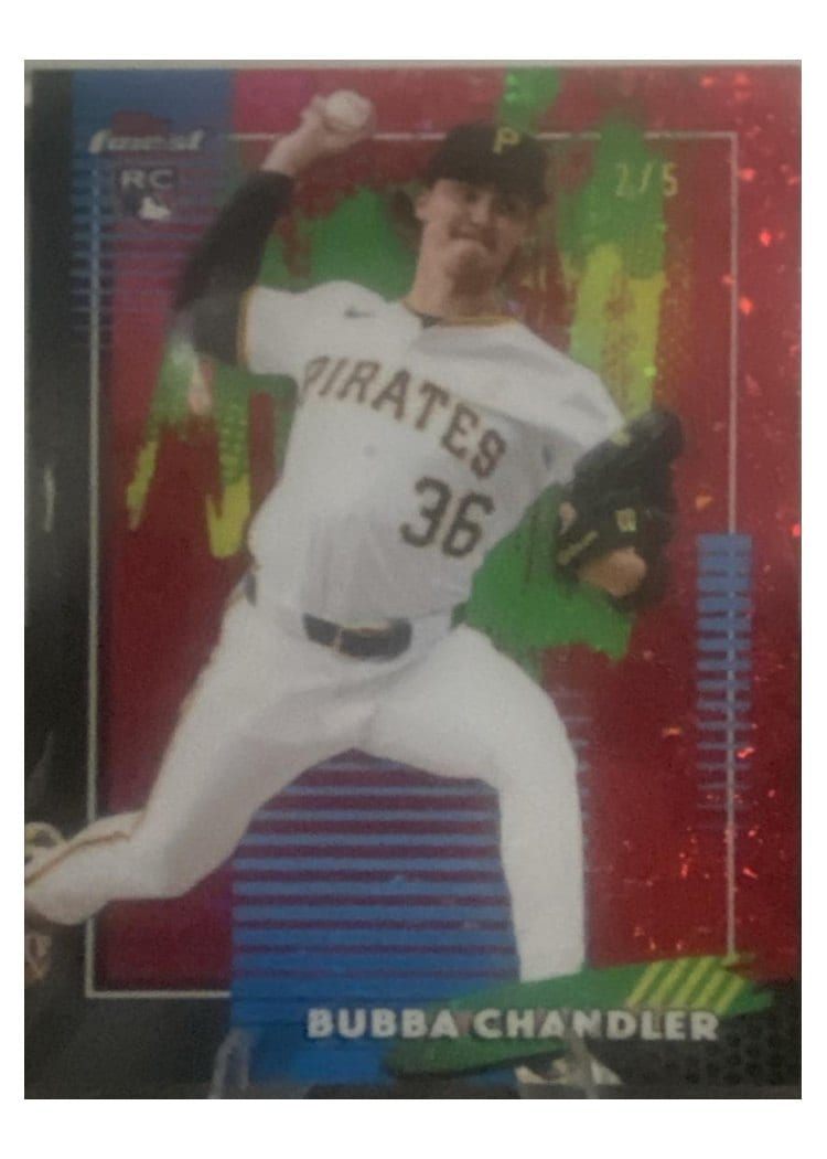 2026 Topps Finest Bubba Chandler #90 card