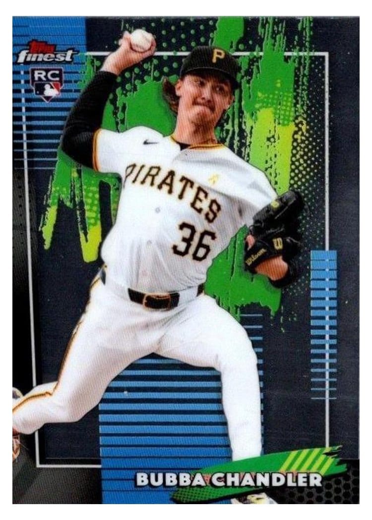 2026 Topps Finest Bubba Chandler #90 card