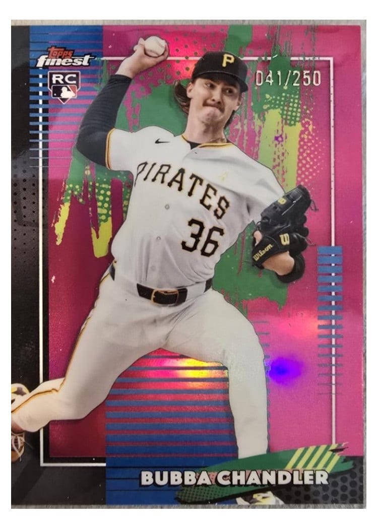 2026 Topps Finest Bubba Chandler #90 card